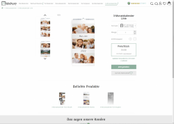 Die 3 Monatskalender von Fotokalender.com lassen sich individuell gestalten