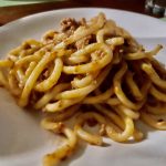 Erste Gang im Ristorante agricolo Tenuta di Mensanello