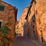 Steile Gassen in Montepulciano