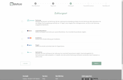 Viele akzeptierte Zahlungsarten bei Fotokalender.com