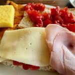 Vielfältiges Frühstück im Ristorante agricolo Tenuta di Mensanello