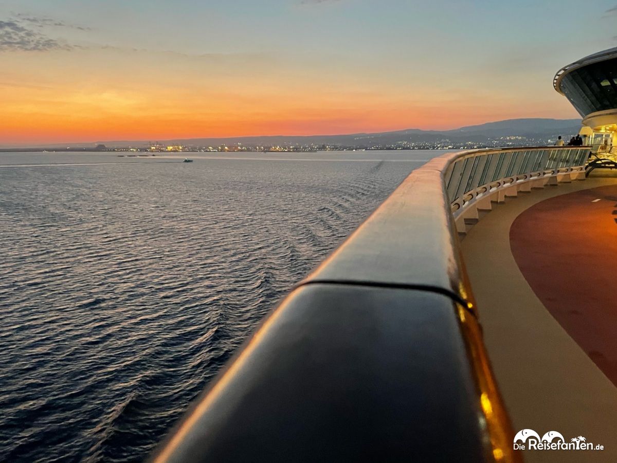 Abendstimmung auf der Jewel of the Seas