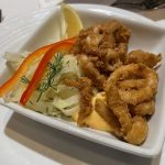 Calamari zum Abendessen auf der Jewel of the Seas