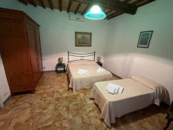 Doppelzimmer im Tenuta di Mensanello in der Toskana