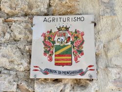 Wappen des Tenuta di Mensanello in der Toskana