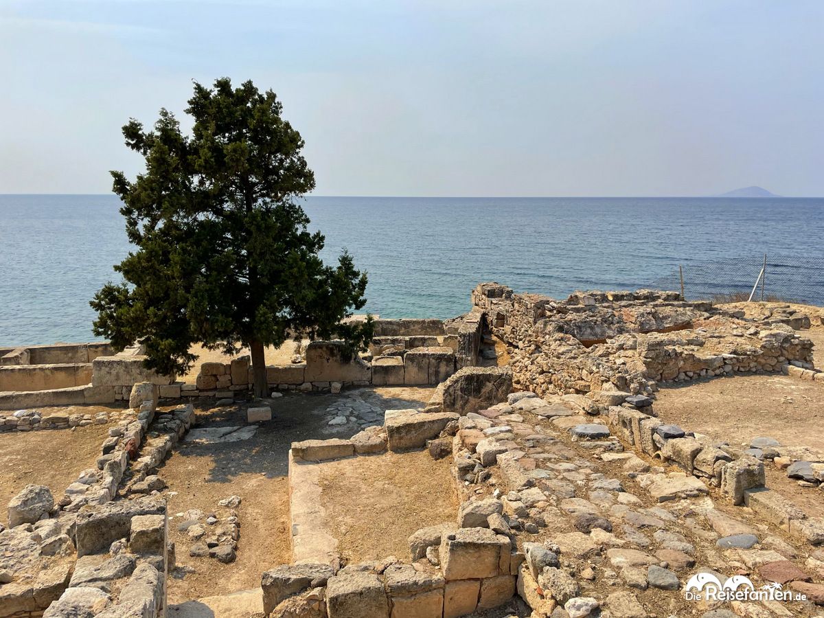 Archäologische Ausgrabungsstätte am Apollon Termpel auf Aegina