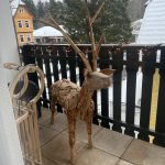 Auch auf dem Balkon setzte sich die Themenwelt fort