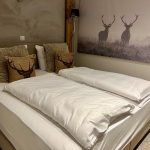 Das Schlafzimmer im HOME Suites Apartment in Braunlage