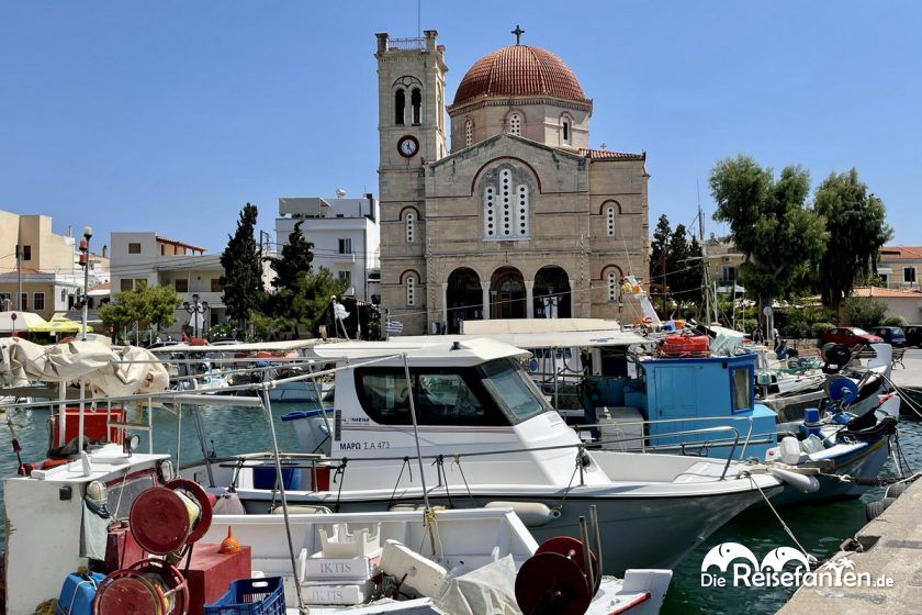 Die Kirche Isodia Theotokou auf Aegina
