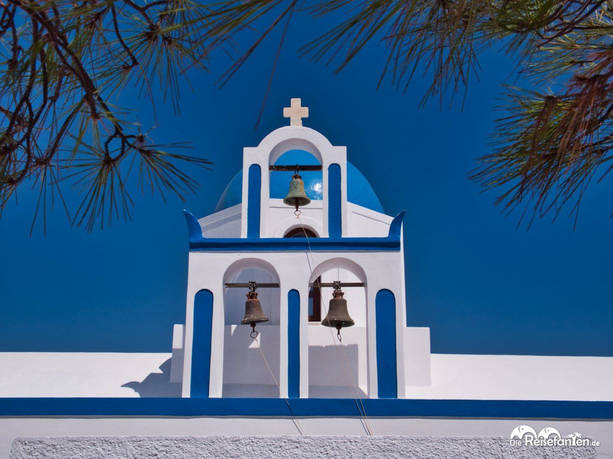 Die Kirche des Propheten Elias auf Santorini