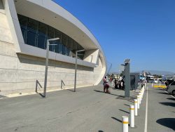 Bushaltestelle am Terminal in Limassol