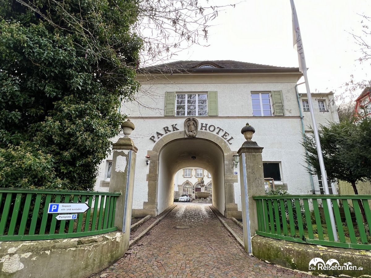 Zugang zum Parkhotel Bad Harzburg
