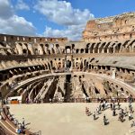 Blick auf das Kolosseum von Innen