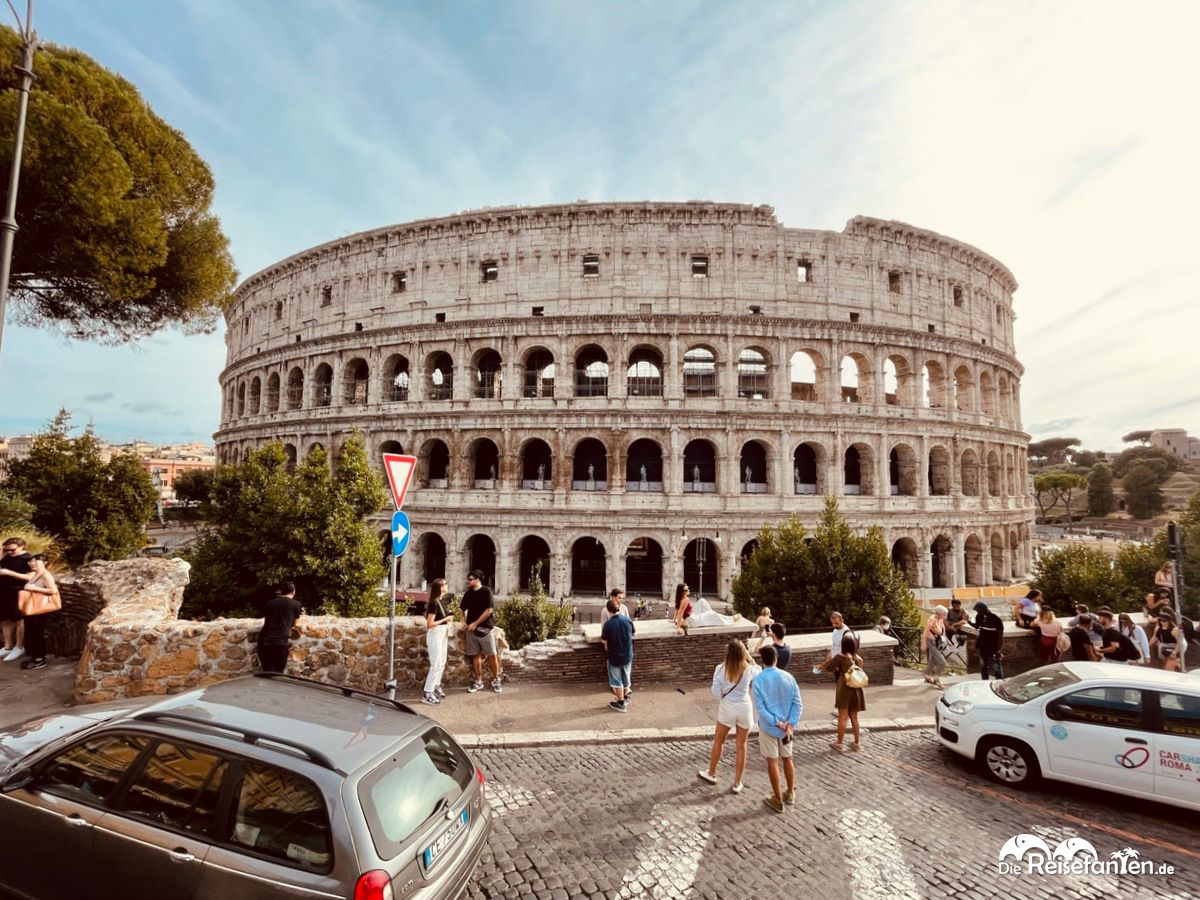 Das Kolosseum von Außen
