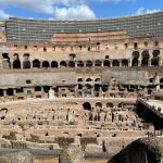 Der Innenbereich des Kolosseums