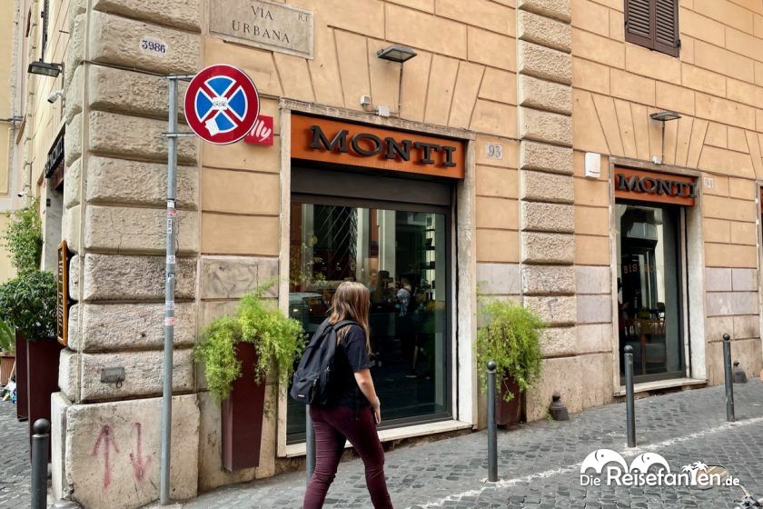 Die Bar Monti in Rom