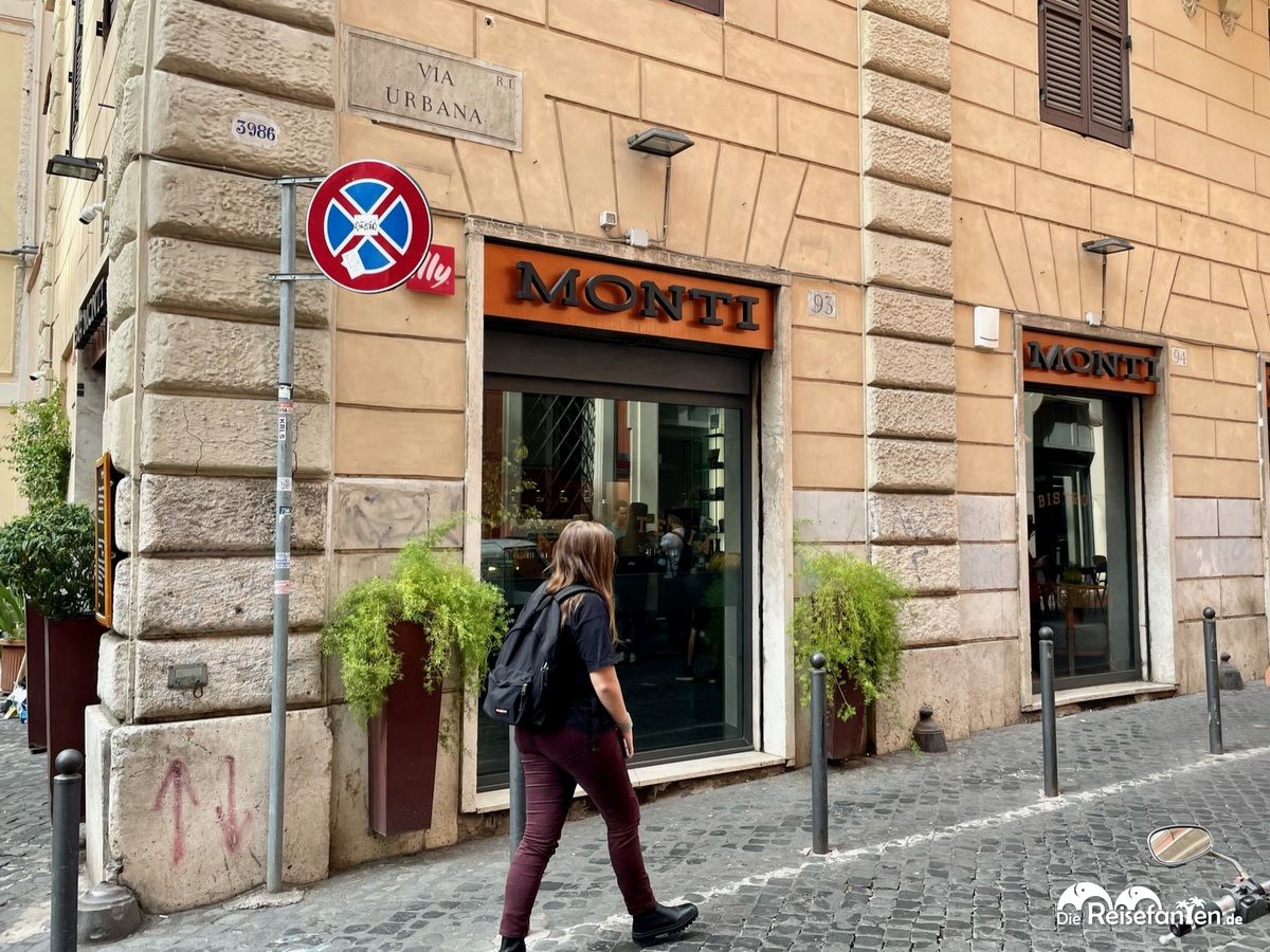Die Bar Monti in Rom