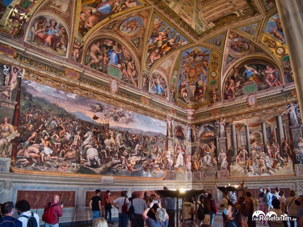 Kunstüberflutung im Vatikan in den Musei Vaticani 10
