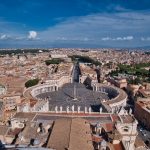 Impressionen vom Dach des Petersdoms in Rom 01