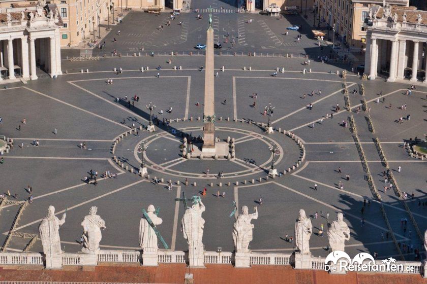 Impressionen vom Dach des Petersdoms in Rom 02