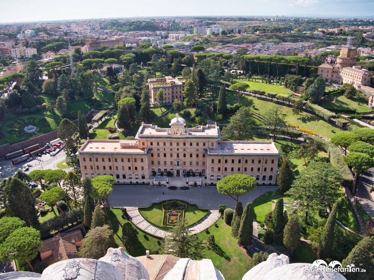 Impressionen vom Dach des Petersdoms in Rom 10