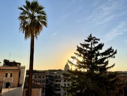 Sonnenuntergang über Rom
