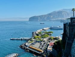 Blick auf die Küste von Sorrento