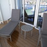 Der Balkon unserer Suite an Bord der Harmony of the Seas