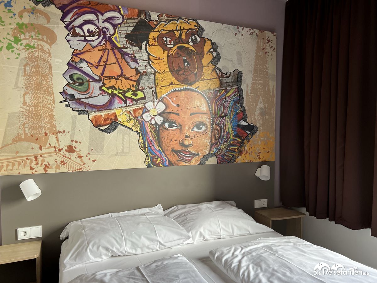 Funktionales Doppelzimmer im B&B Hotel Köln Ehrenfeld
