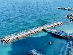 Seebad in Sorrento