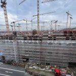 Baustelle vor dem 25hours Hotel Hamburg HafenCity
