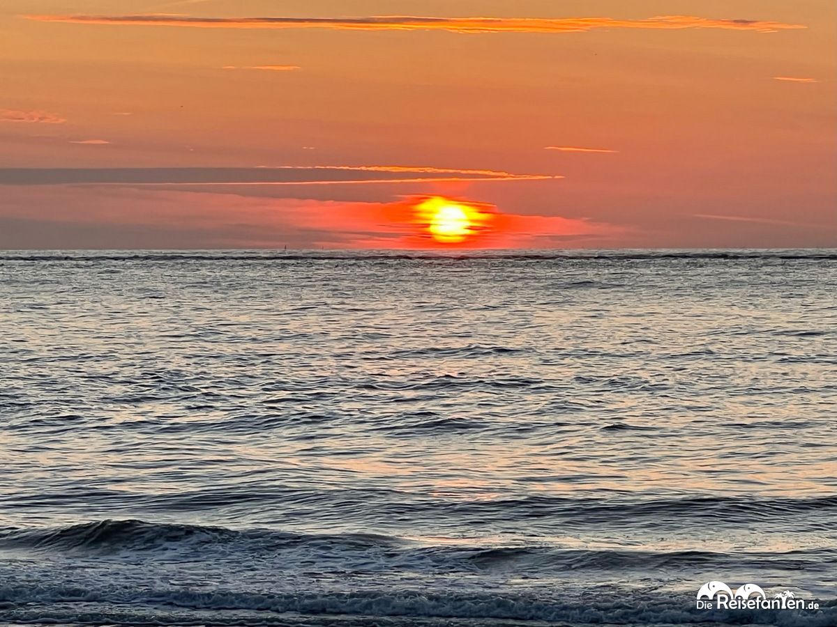 Sonnenuntergang auf Baltrum