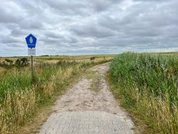 Wanderweg durch den Nationalpark auf Baltrum