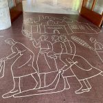 Ausgangsbereich der Sagrada Familia in Barcelona