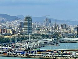 Blick auf Barcelona