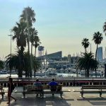 Blick auf das Maremagnum in Barcelona