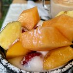 Obstsalat in der Albergo Marina in Monterosso Al Mare