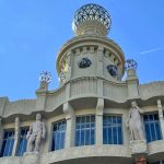 Tolle Häuserfassade in Barcelona