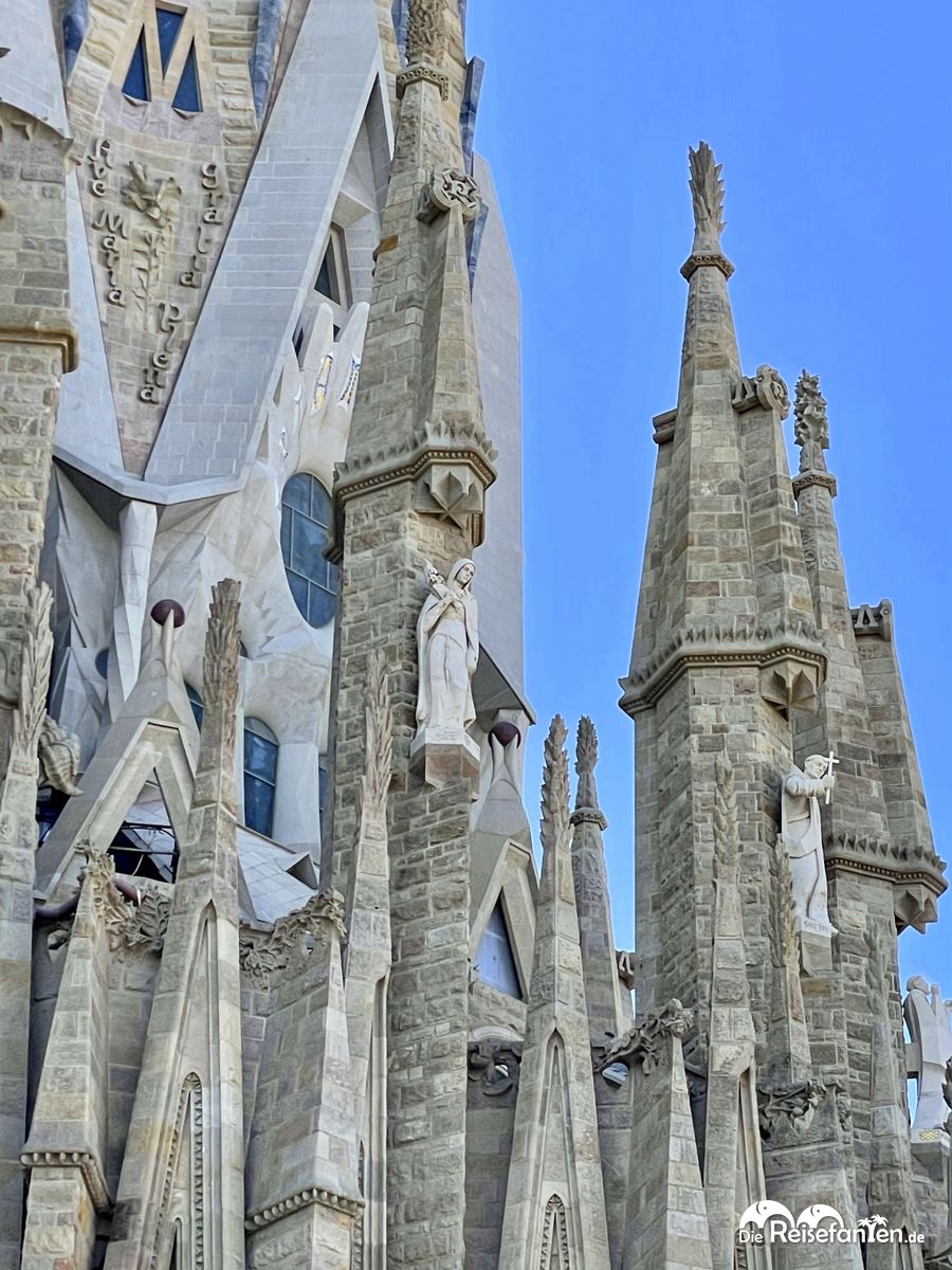 Türme der Sagrada Familia in Barcelona