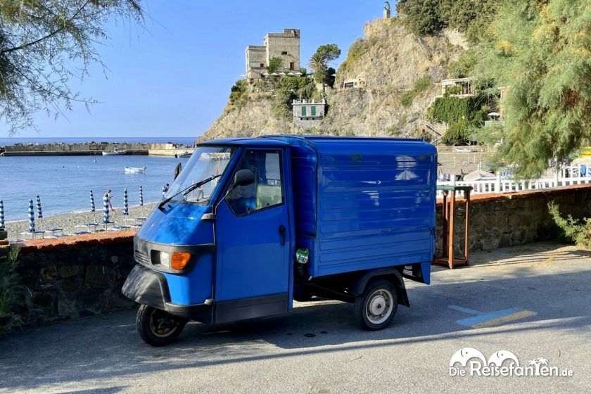 Dreirad in Monterosso al Mare