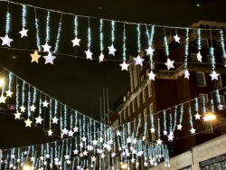 Sternlichterkette in London