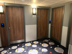 Zimmerflur im Point A Hotel Paddington in London