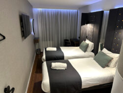 Zweibettzimmer im Point A Hotel Paddington in London