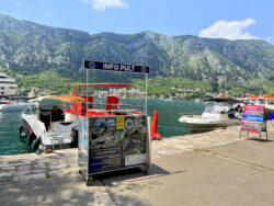 Anlegestelle von Kotor Boat Tours in Kotor