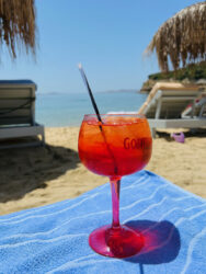 Aperol Spritz in Agios Stefanos auf Mykonos