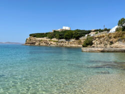 Kleine aber schöne Badebucht Agios Stefanos auf Mykonos