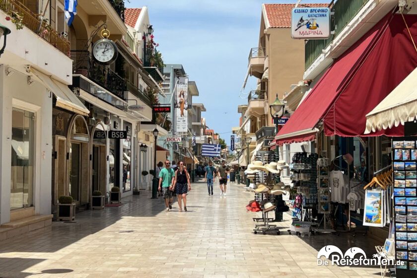 Einkaufsstraße in Argostoli