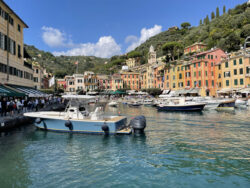 Blick auf Portofino