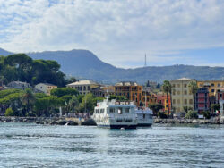 Blick auf den Hafen von Santa Margherita Ligure