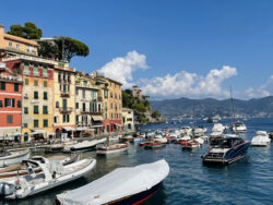 Boote in Portofino